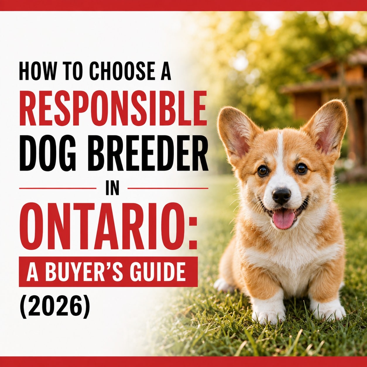 Responsible Dog Breeder Ontario