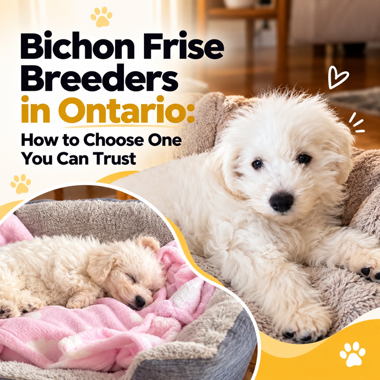 Bichon Frise Breeders Ontario Maple Haven Kennel