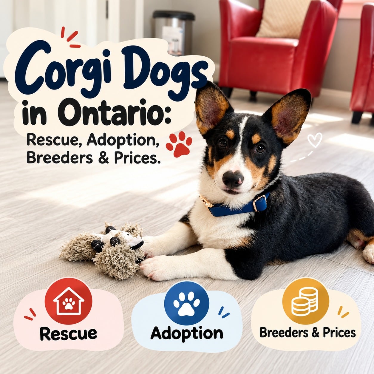 Corgi Dogs in Ontario